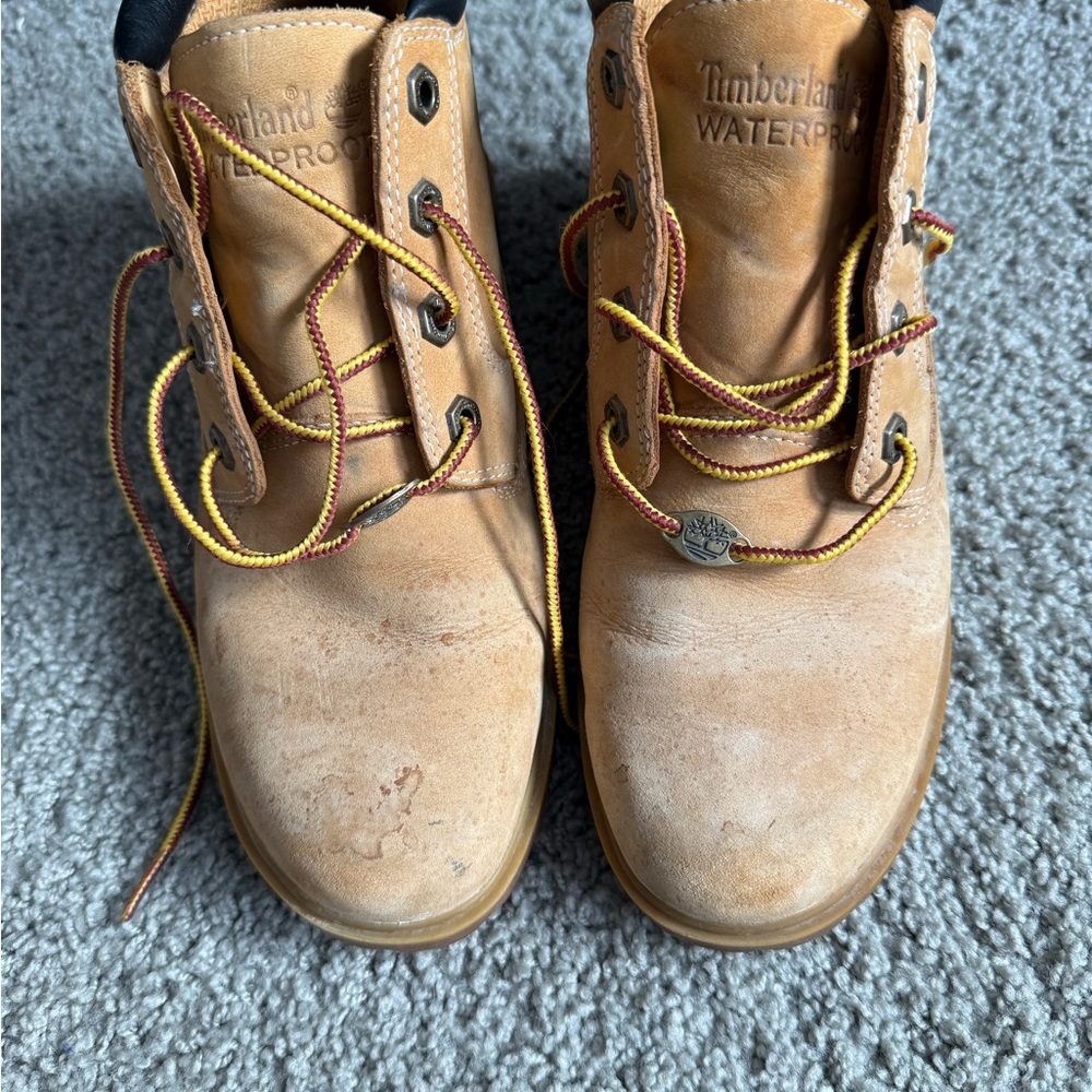 Timberland Women's Tan Leather Boots